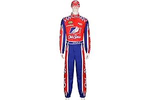 Shake and Bake Costume Talladega Nights Ricky Bobby Racing Costume Jumpsuit