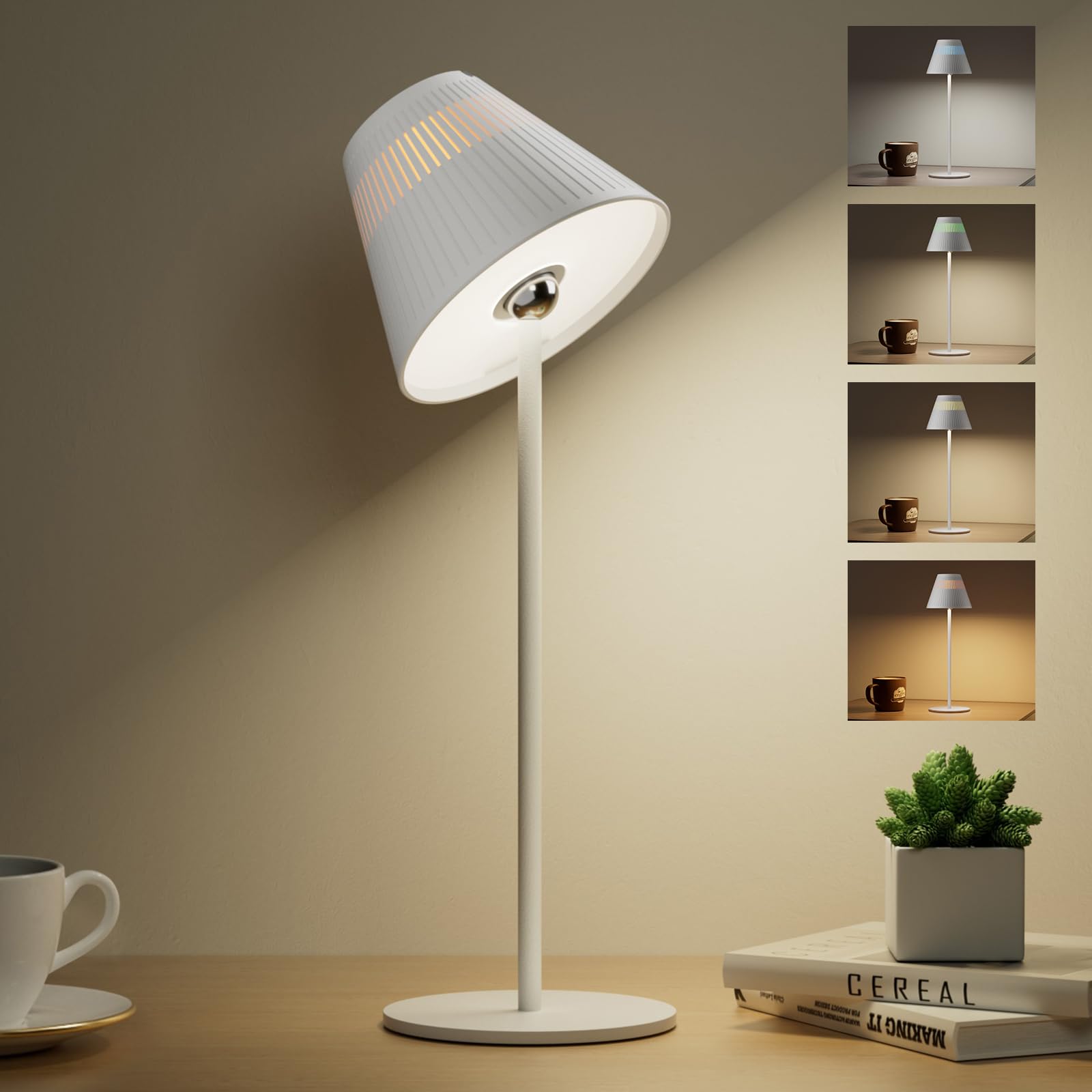 Honeywell White / 1 / Warm White Table Lamps