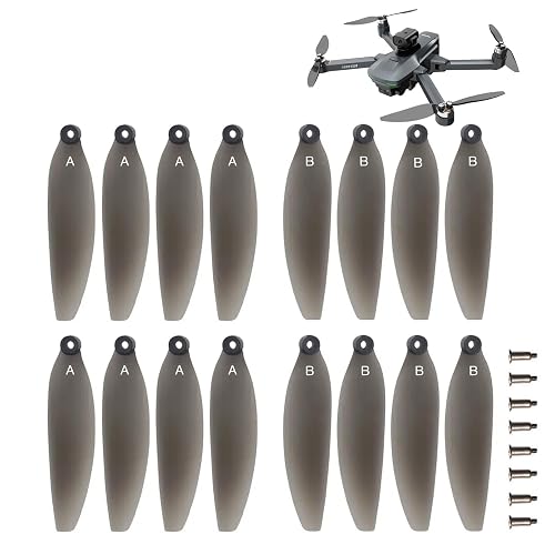 16PCS Foldable Drone Propellers Replace Parts for S197 Drone Spare