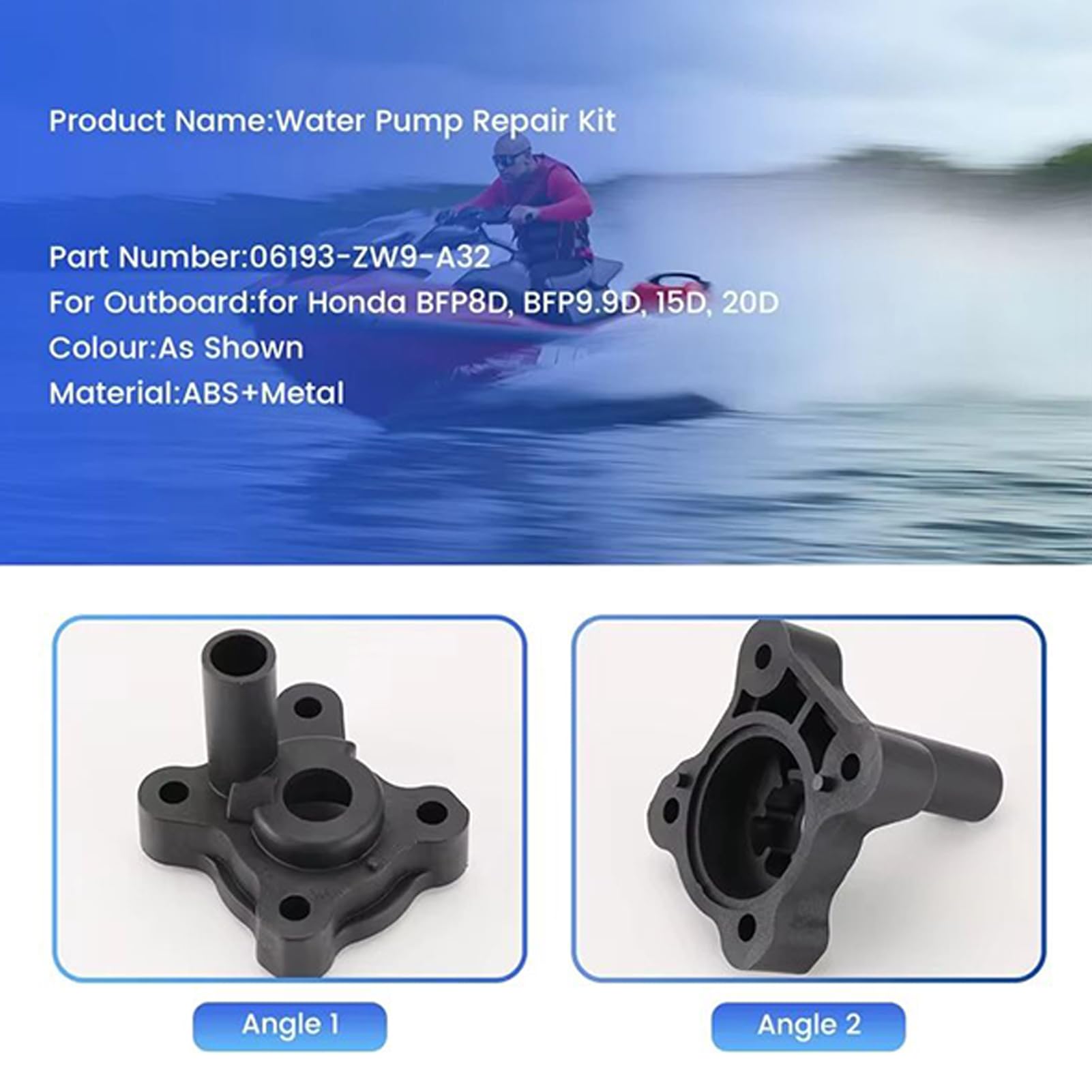 Kit Di Riparazione Per La Pompa Acqua Preciso Robusto Rapido | Alloggiamento Per La Pompa Acqua Per Officina Fai Da Te Appassionati Di Attività All'Aperto Manutenzione Del Motore
