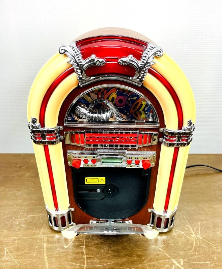 Amazon.co.jp: WINTECH 019X-018-14 JUKEBOX型 CDラジオプレーヤー