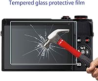 Vista 4 de G7 X Mark III - Protector de pantalla para cámara digital Canon PowerShot G7X Mark III mark3 (para accesorios), [3 unidades] Película de vidrio