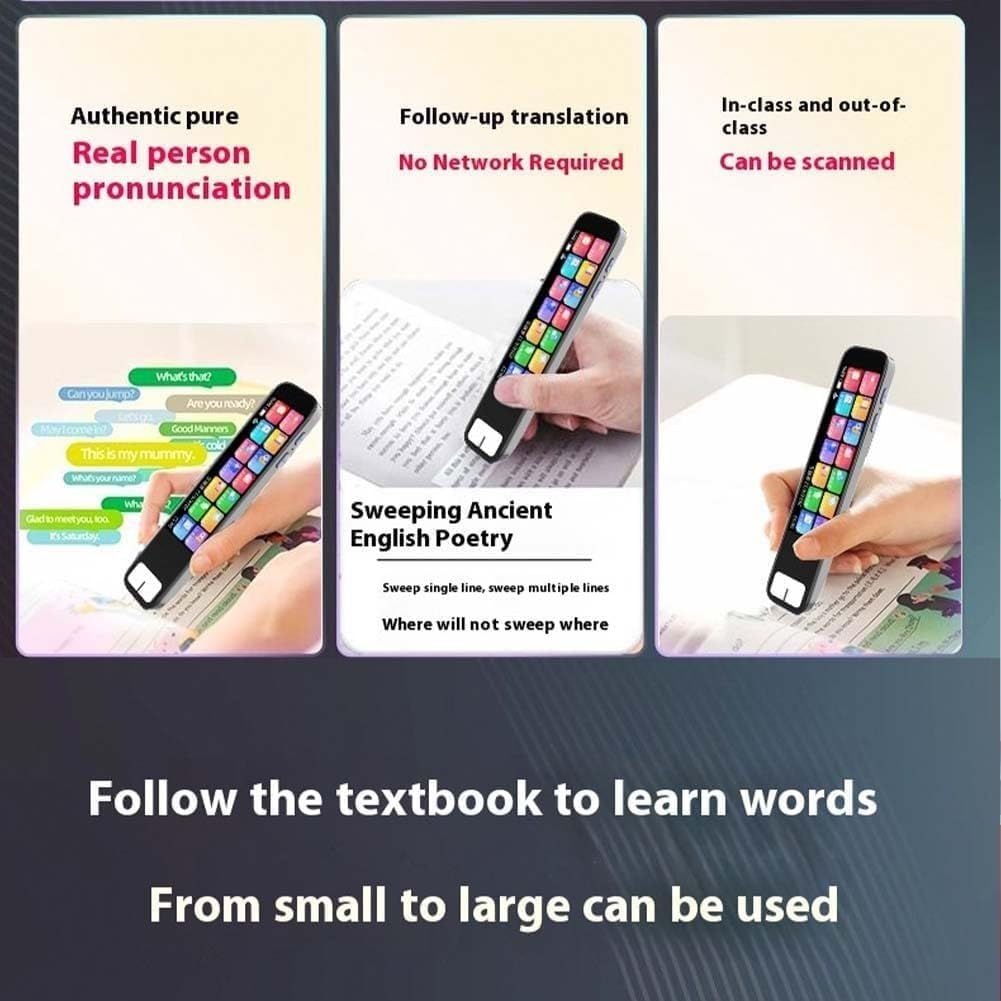 Amazon.co.jp: Ai Smart Pen、ワイヤレススキャンポータブル読書ペン