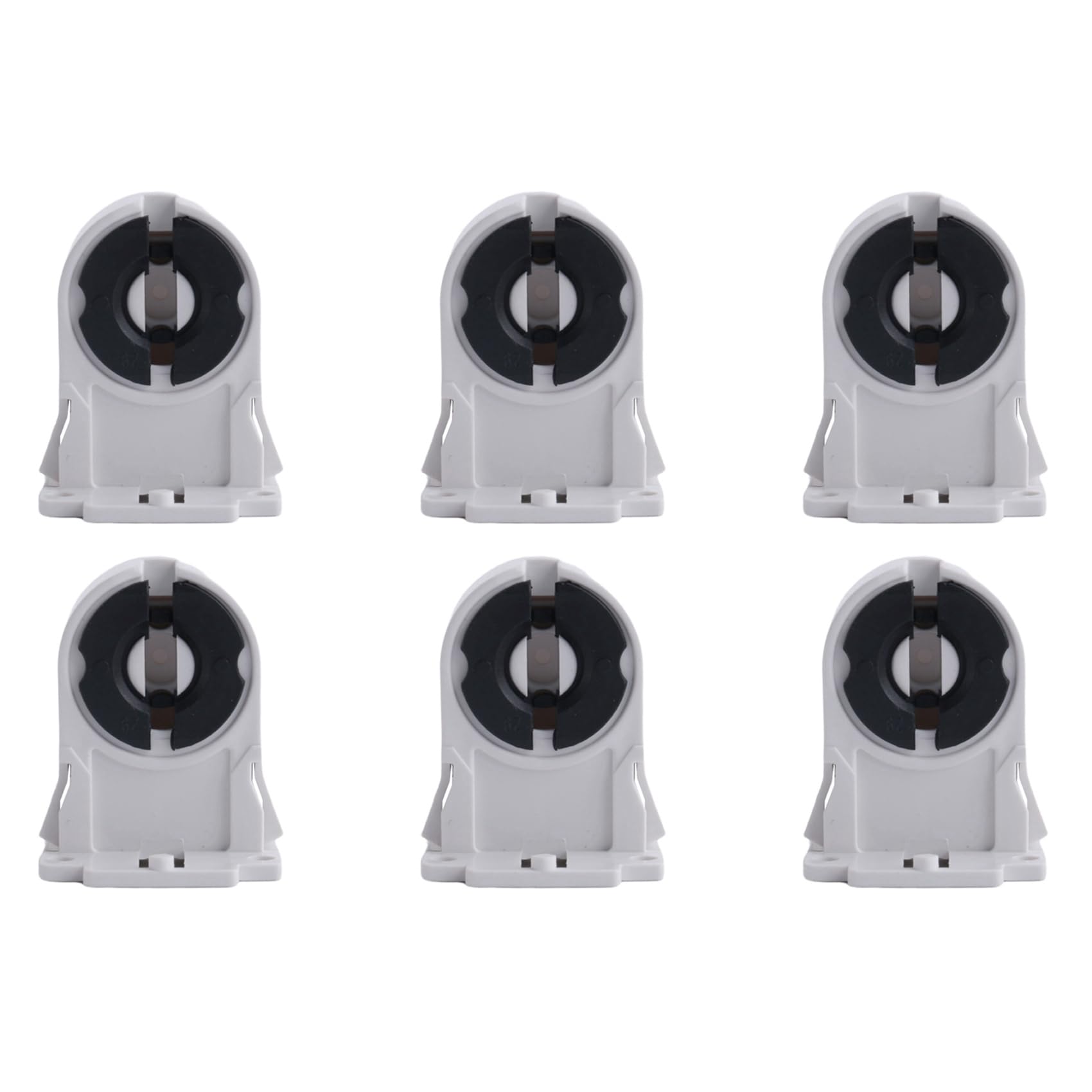 Hndhbfgrt 6X T8 Fluorescent Lighting Socket Lamp Holder