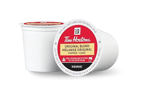 Miniatura 57 de Tim Hortons Café tostado oscuro, cápsulas K-Cup de una sola porción compatibles con cafeteras Keurig, K-Cups de 96 quilates, rojo, 24