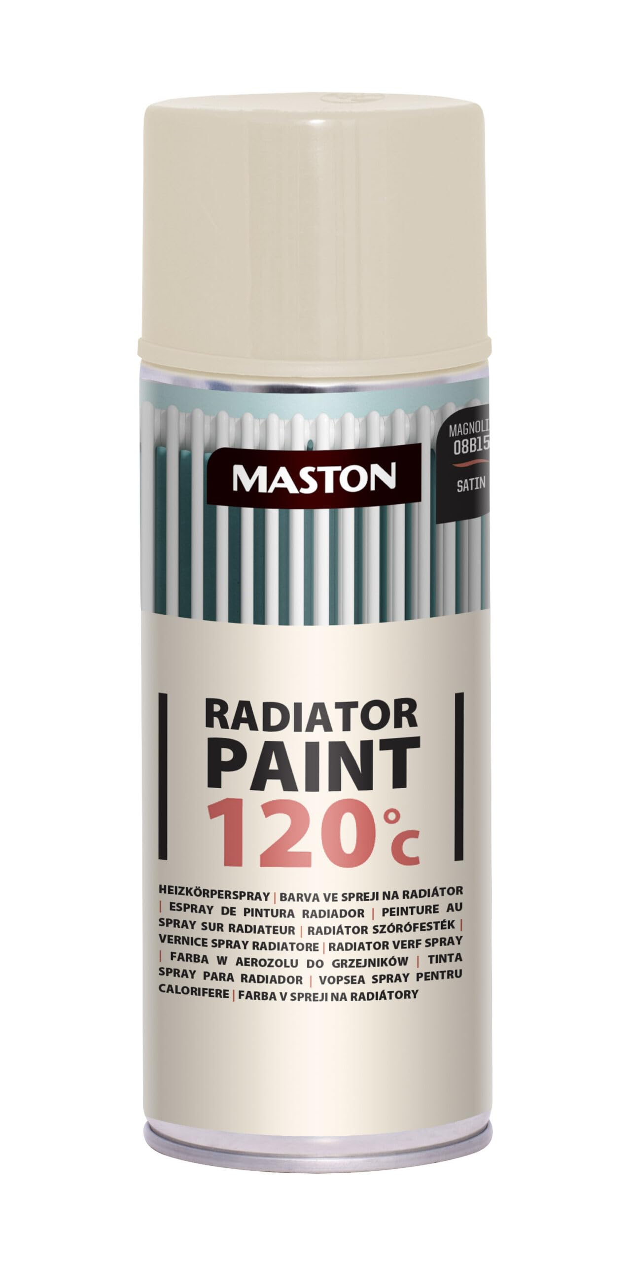 Maston Spray Paint Radiator Magnolia Gloss 400ml