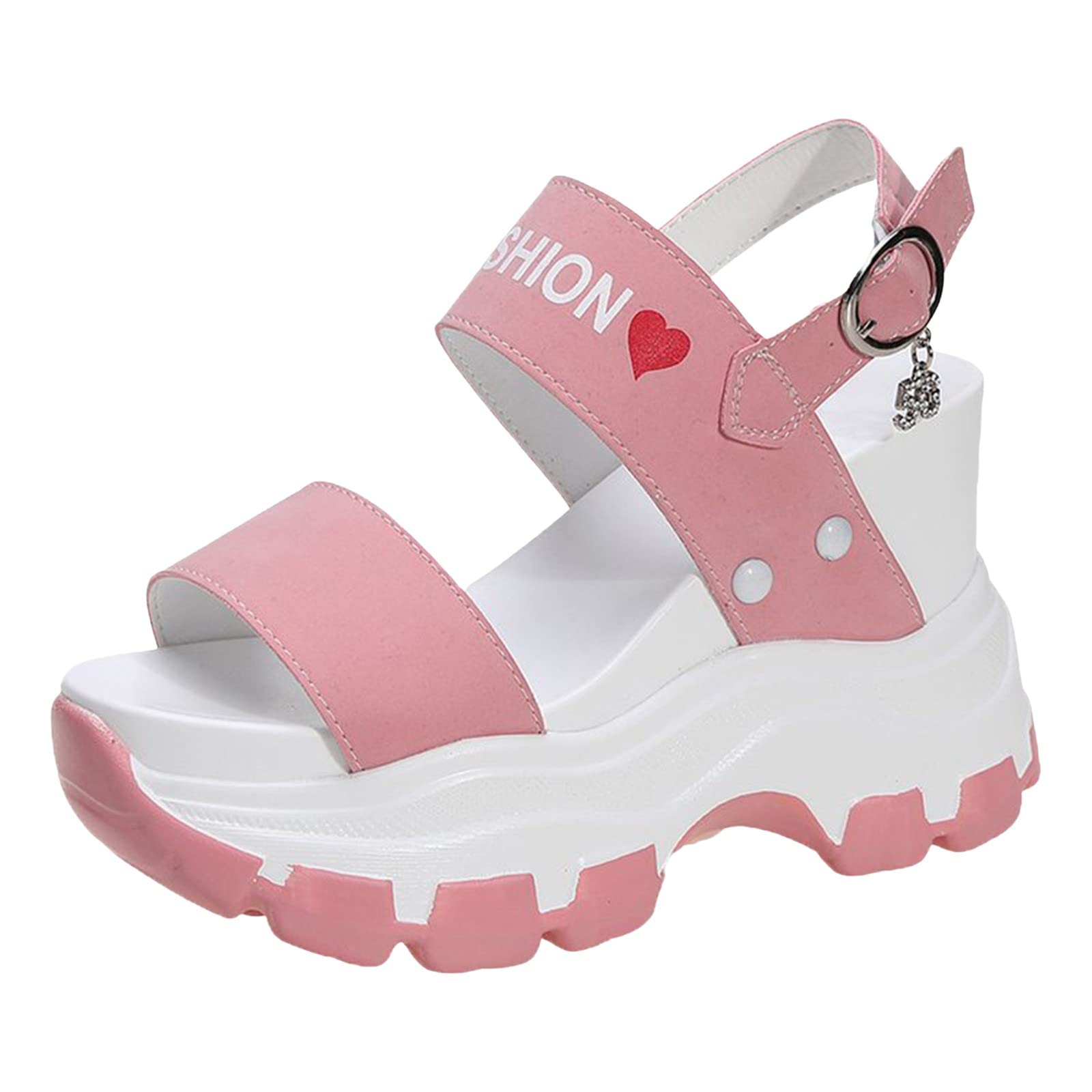 Generico Sandales Femme éTé Confortables LéGèRes AntidéRapantes Semelle Souple Respirantes Chaussures Femme éTé éLéGantes Mules Support Coupe Large Ville Usage Quotidien