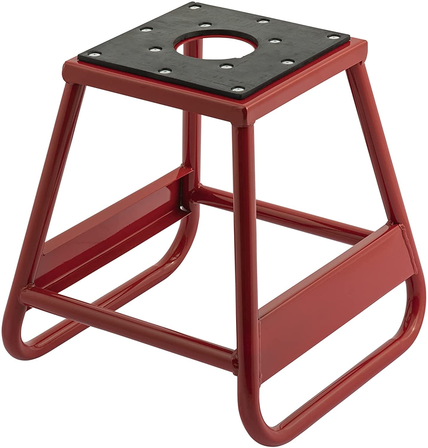 Cavalletto Nuovo Cross MX Enduro Centrale Solleva Moto Universale Rosso Seduta