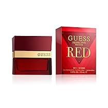 GUESS Seductive Red, Eau de Toilette, Profumo Uomo, Orientale Speziato, Profumo Elegante di Lunga Durata, 30 ml