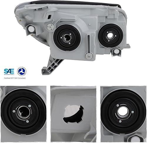 Miniatura 8 de AKKON - Para Toyota 4Runner Sport SUV OE repuesto faros ahumados conductorpasajero faros delanteros par nuevo