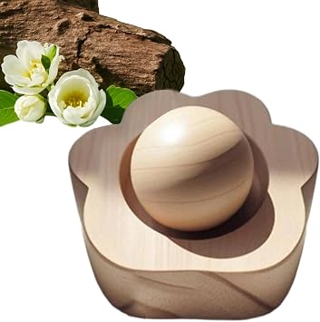 Home Oil Diffuser Ball Design Aromatherapy Tool Wooden