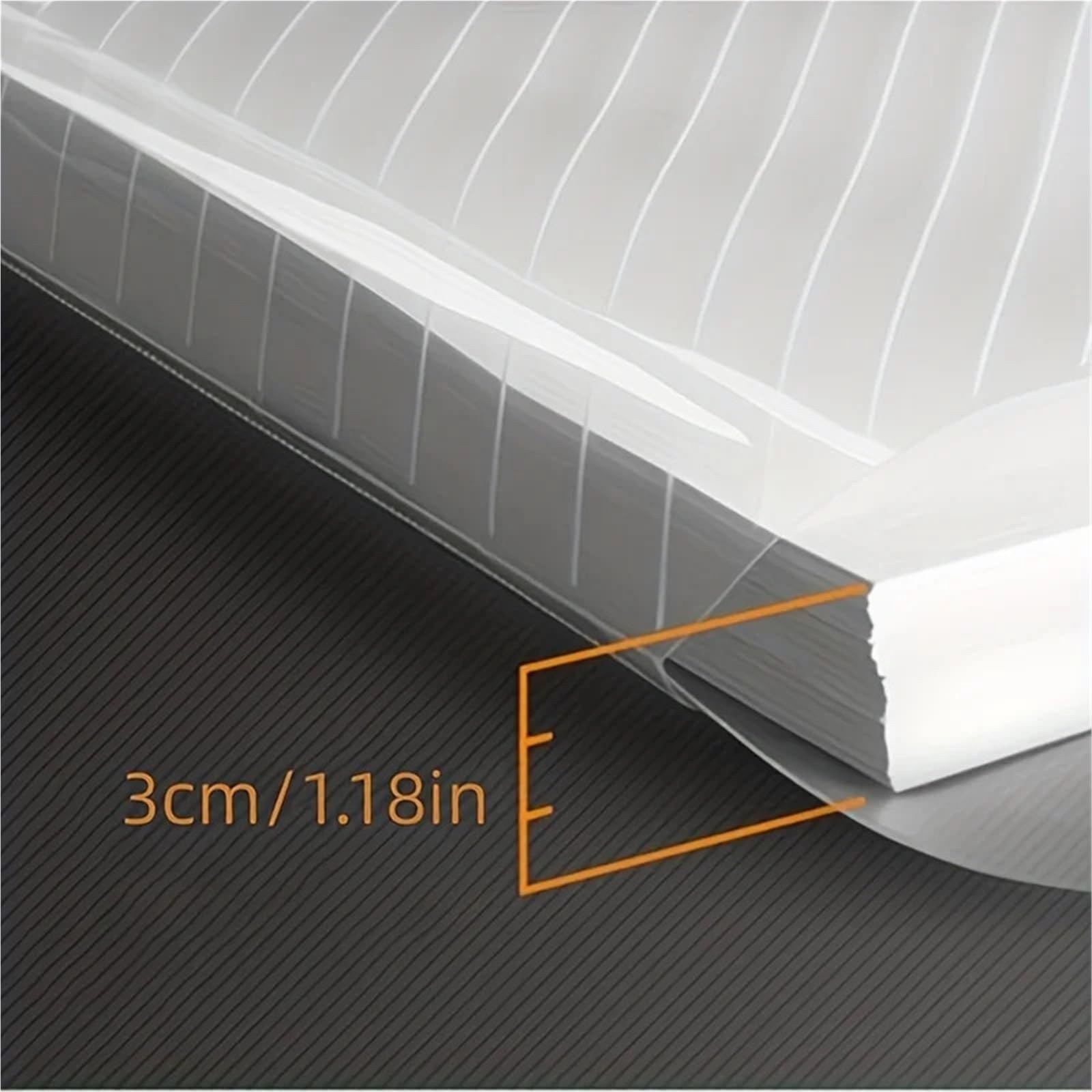 Przezroczyste teczki z tworzywa sztucznego, 50pcs A4 File Folders With Button Closure Multicolor For Office