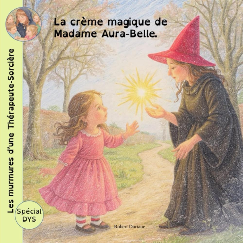 Les murmures d'une Thérapeute-Sorcière: La crème magique de Madame Aura-Belle