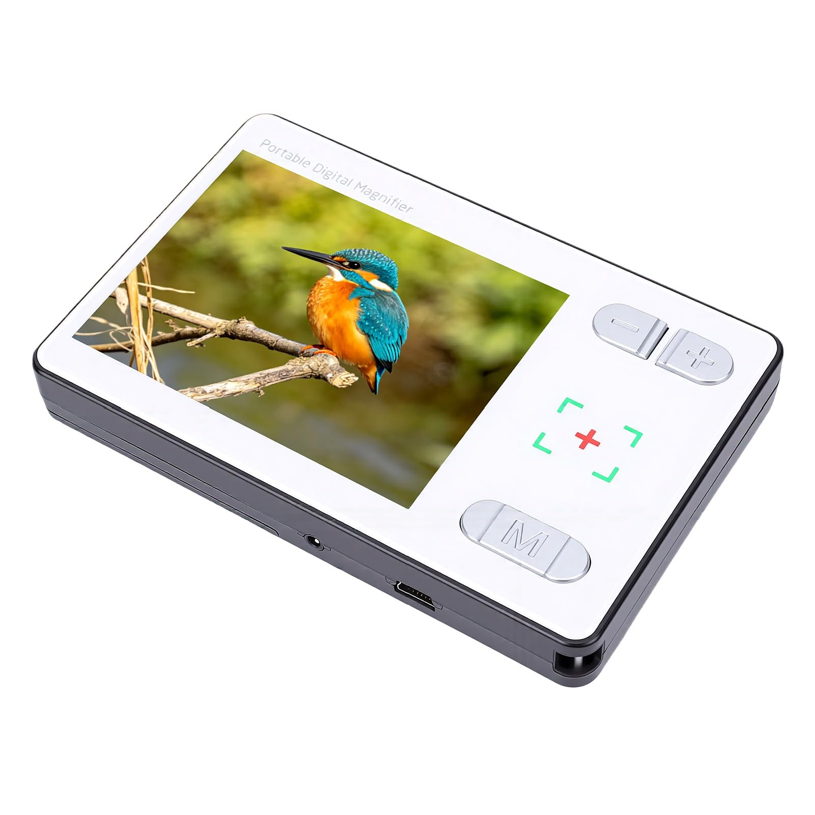 Cuifati Lupa Digital Recargable de 2X a 32X de 3,5 Pulgadas de Alto