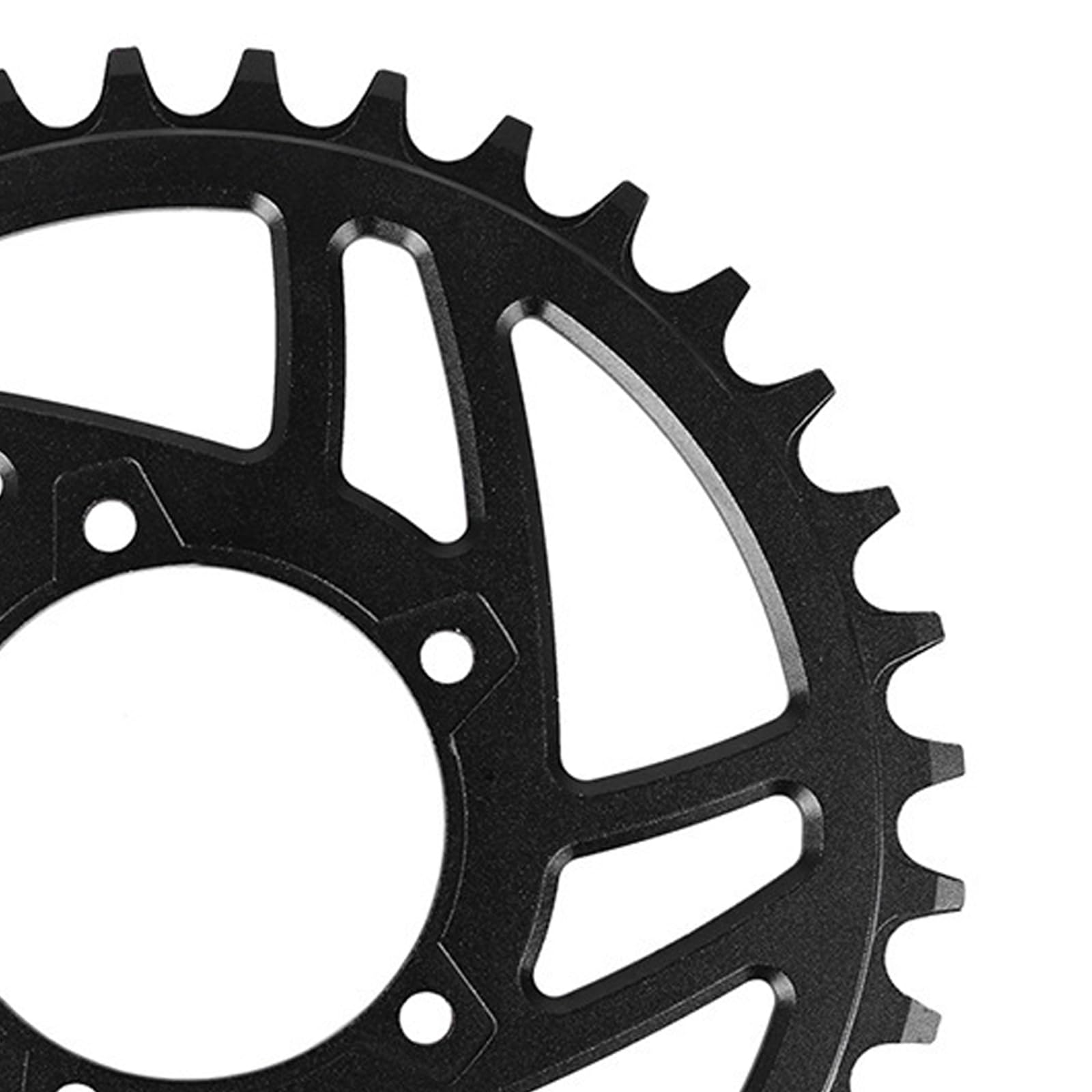 Accolmile Ciclismo Pignone Trasmissione 36T Nero BBS01