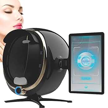 美顔器 スキンケア デジタルディスプレイ 3Dスキンアナライザーマシンプロフェッショナル、顔水分