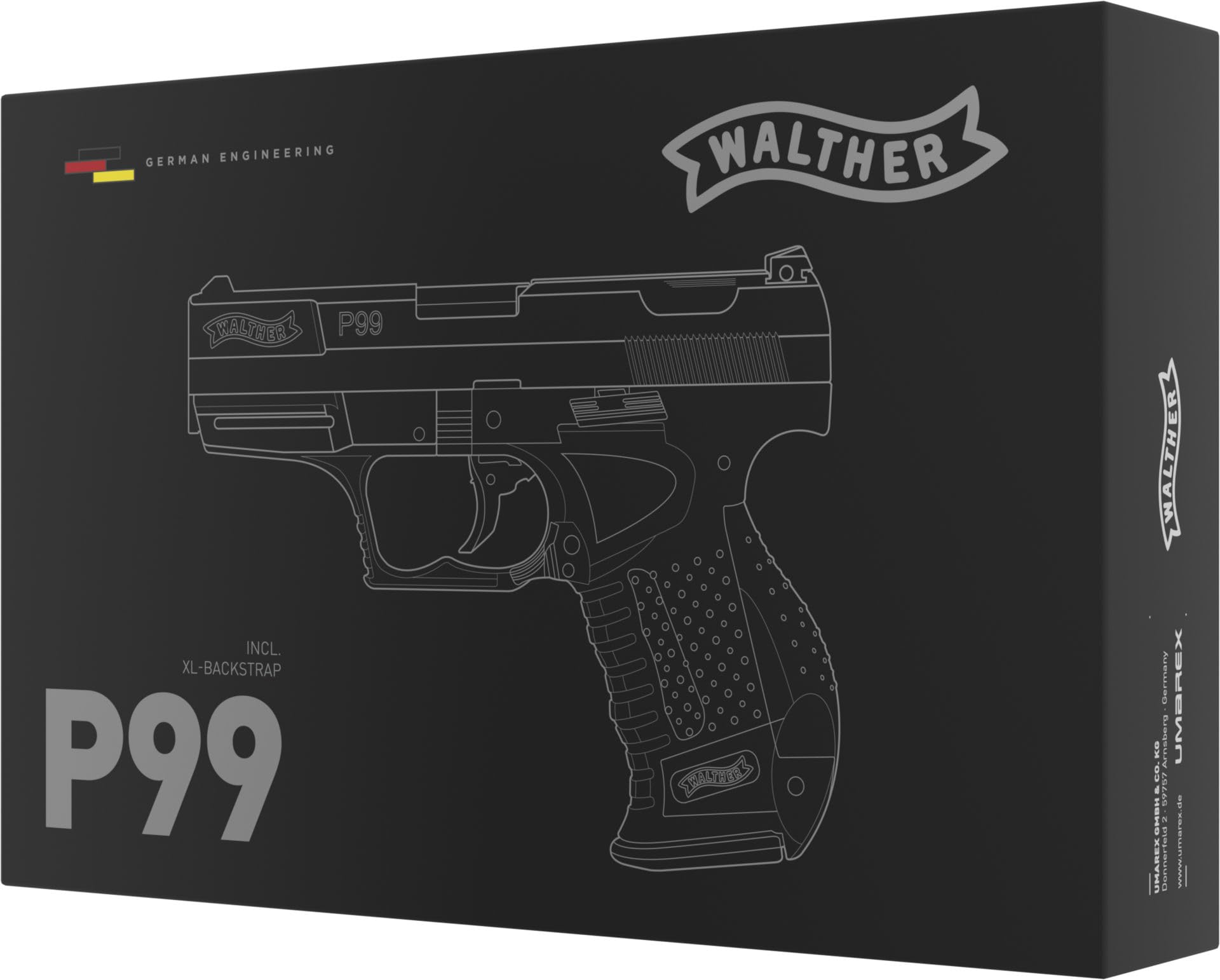 Umarex - Réplique Airsoft - Walther P99 0,08 Joule max