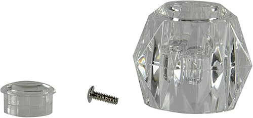 Miniatura 3 de Danco 88439 Delta - Mango de baño acrílico, sin tamaño, blanco | transparente