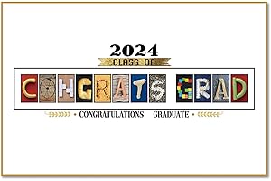 Class of 2023 Congrats Grad Signature Board, 11x17 Poster for Graduation Gifts