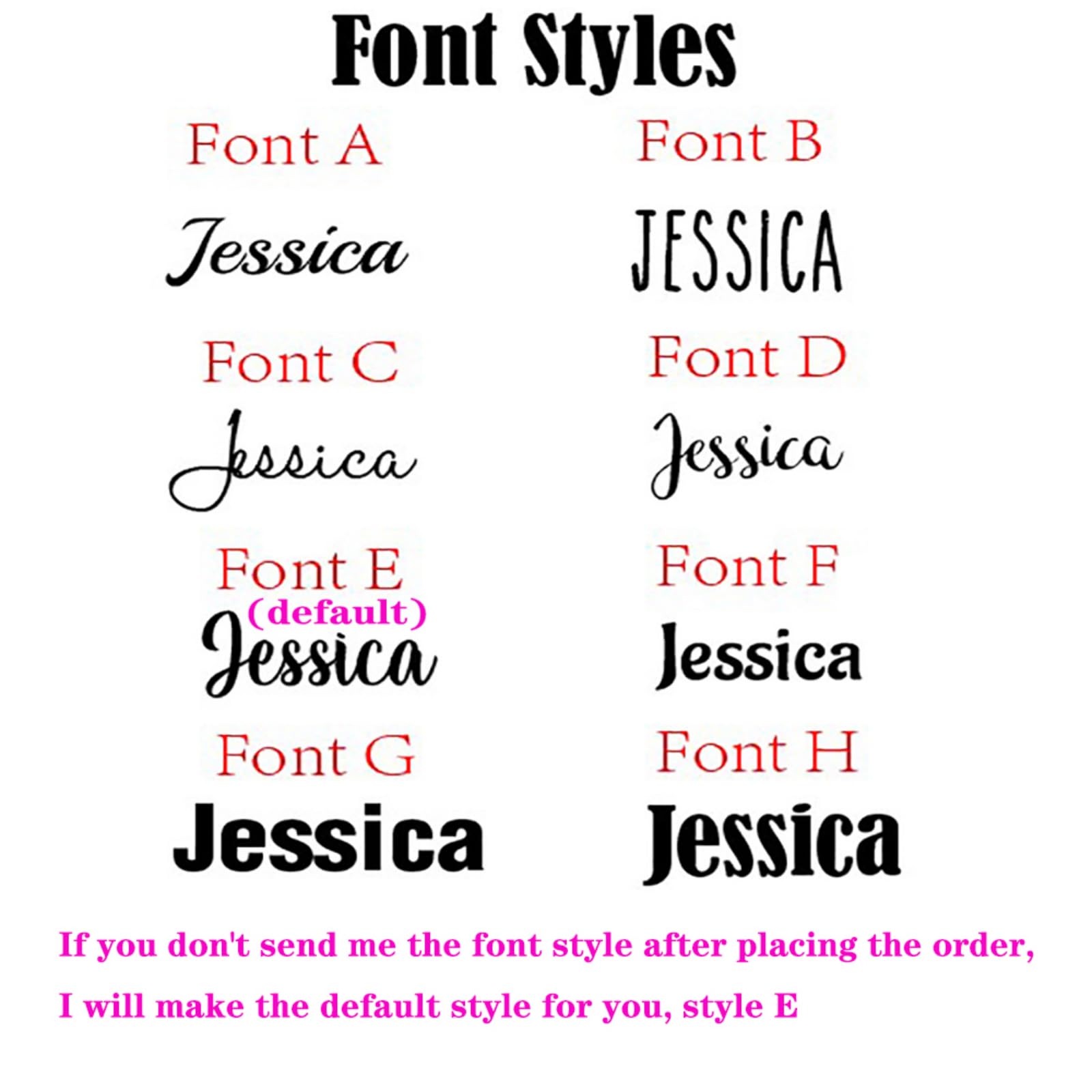 Nome Personalizzato Lettera Parola Vinile Decalcomania - Foto 9