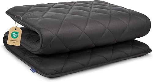 Aircliff Futón japonés para colchón de piso, tapete plegable de tatami, almohadilla de espuma certificada CertiPUR-US, Shikibuton, diseñado en