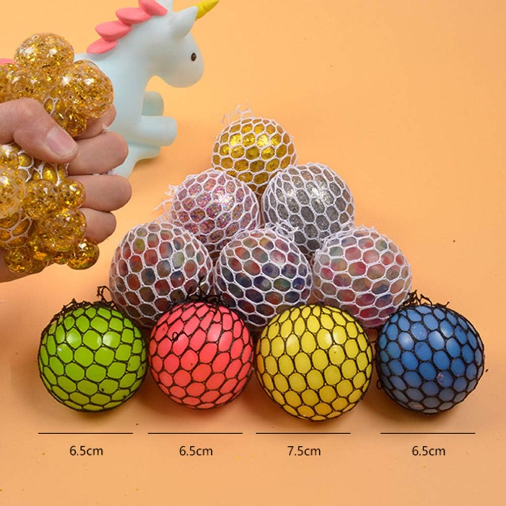 RiToEasysports Grape Ball Stress Relief Toy, Sensory Fidget Squeeze Balls for Anxiety and Office Fun (Colorful) image 4