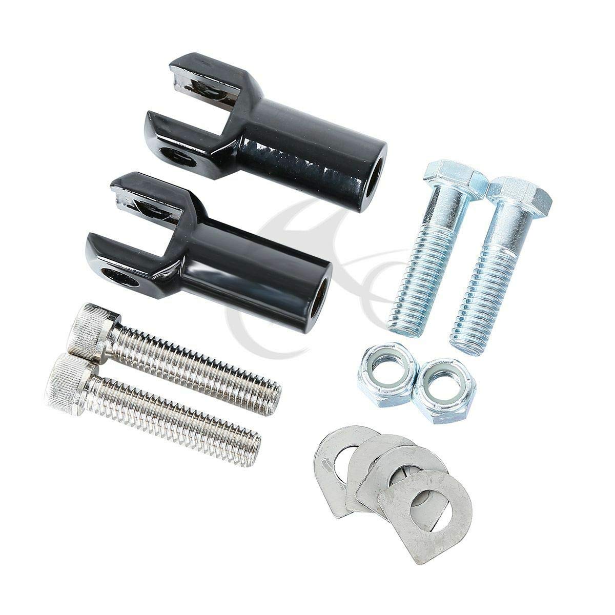 Amazon.com: TCT-MT Rear Passenger Foot Peg Support Mount 2.25" Clevis fit  For Harley Softail 2000-2006 FLSTC Fatboy FLSTF EFI FLSTFI Heritage Springer  FLSTS (Replaces #50942-00) Black : Everything Else