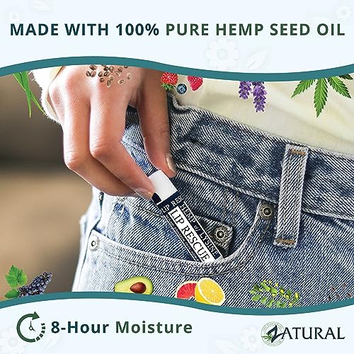 Hemp Lip Balm with L-Lysine-Heal, Moisturize, Protect (1)