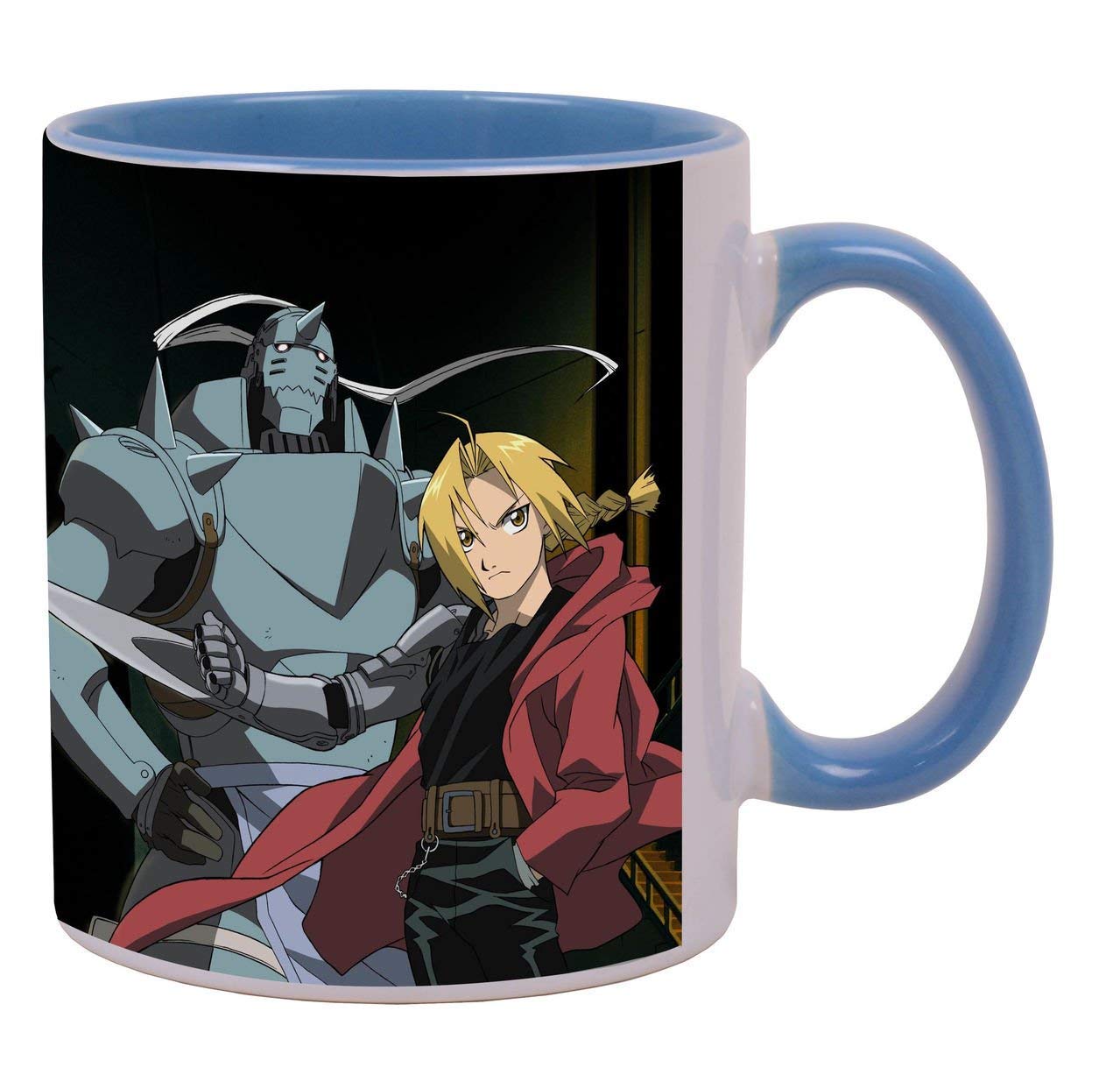 SCPmarts Coffee Mug Inside Color Mug Fullmetal Alchemist Manga by SCPmarts