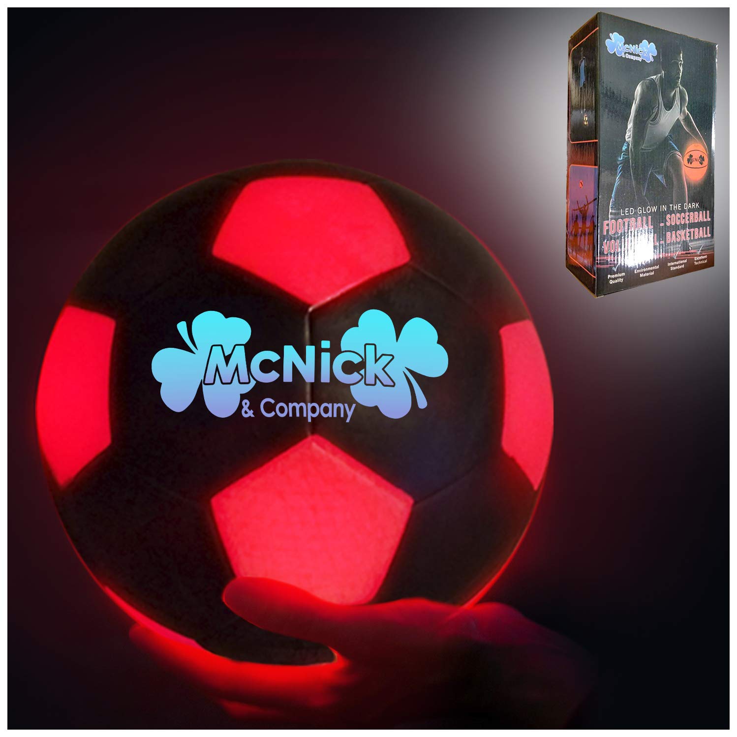 Buy Glow in The Dark Soccer Ball LED Light Up Outdoor Soccer Ball