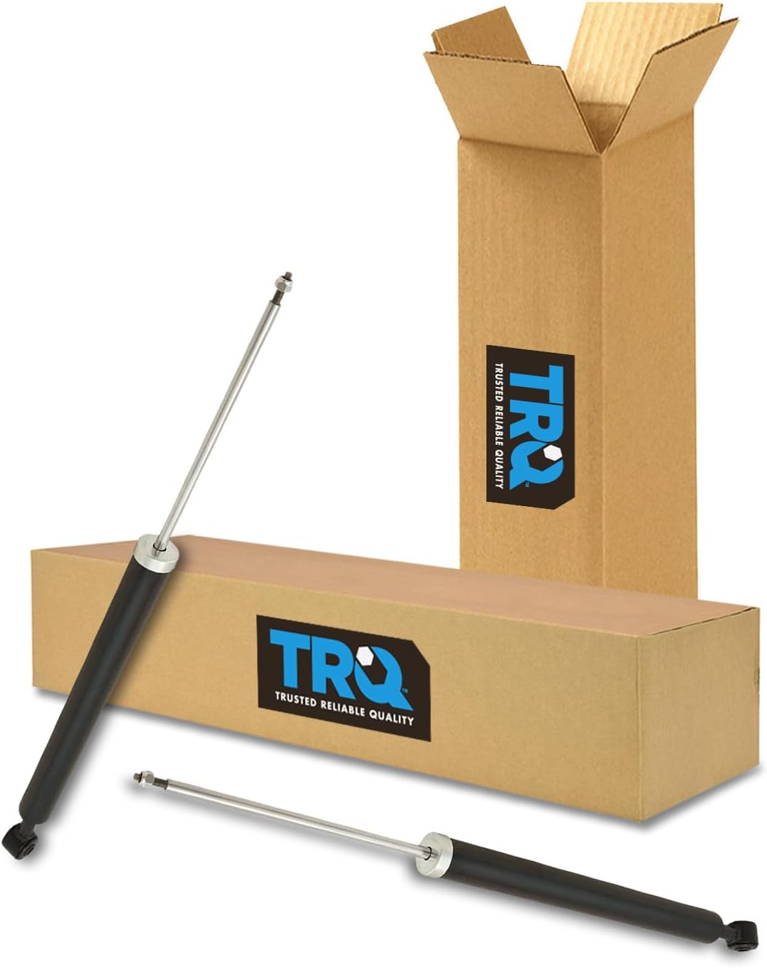 TRQ Rear Shock Absorber Set Compatible with 2013-2018 Ford C-Max 2010-2013 Mazda 3