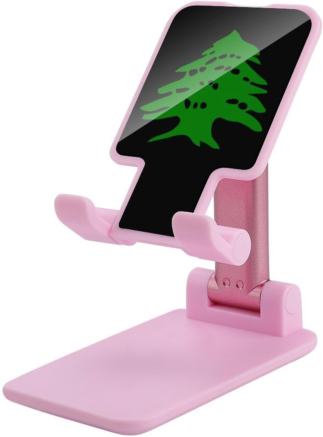 Lebanese Flag Novelty Cell Phone Stand Lightweight Phones Holder