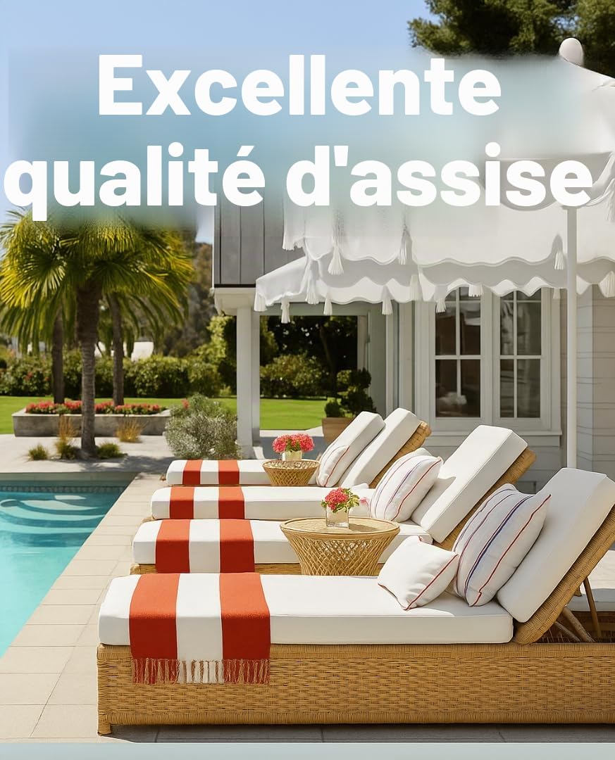 All4All Mousse de Rembourrage - Mousse Haute densité pour canapés et assises - D 25/44-60x200x5