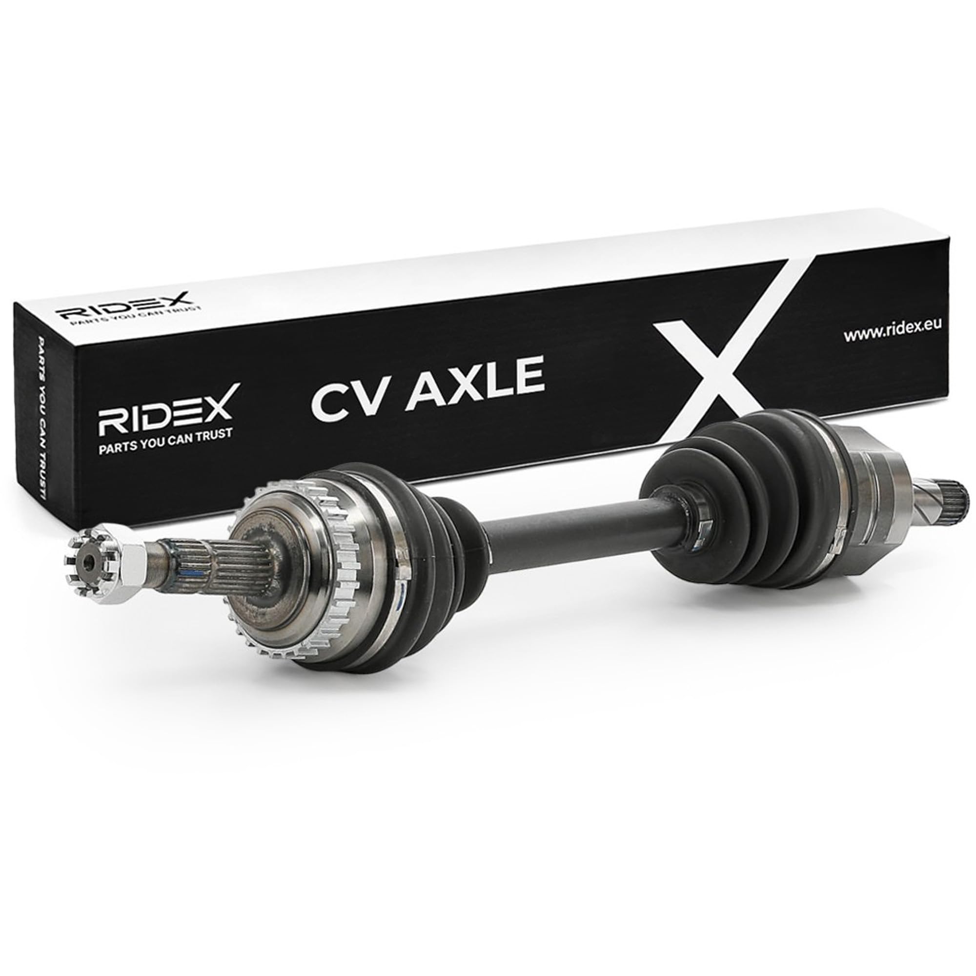 RIDEX 13D0066 Semiasse Anteriore Sinistra con splint con dado Compatibilità con OPEL Meriva A X03