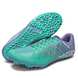 Mens Womens Boys Girls Spikes Athletics Racing Running Shoes Track and Field Sneaker …