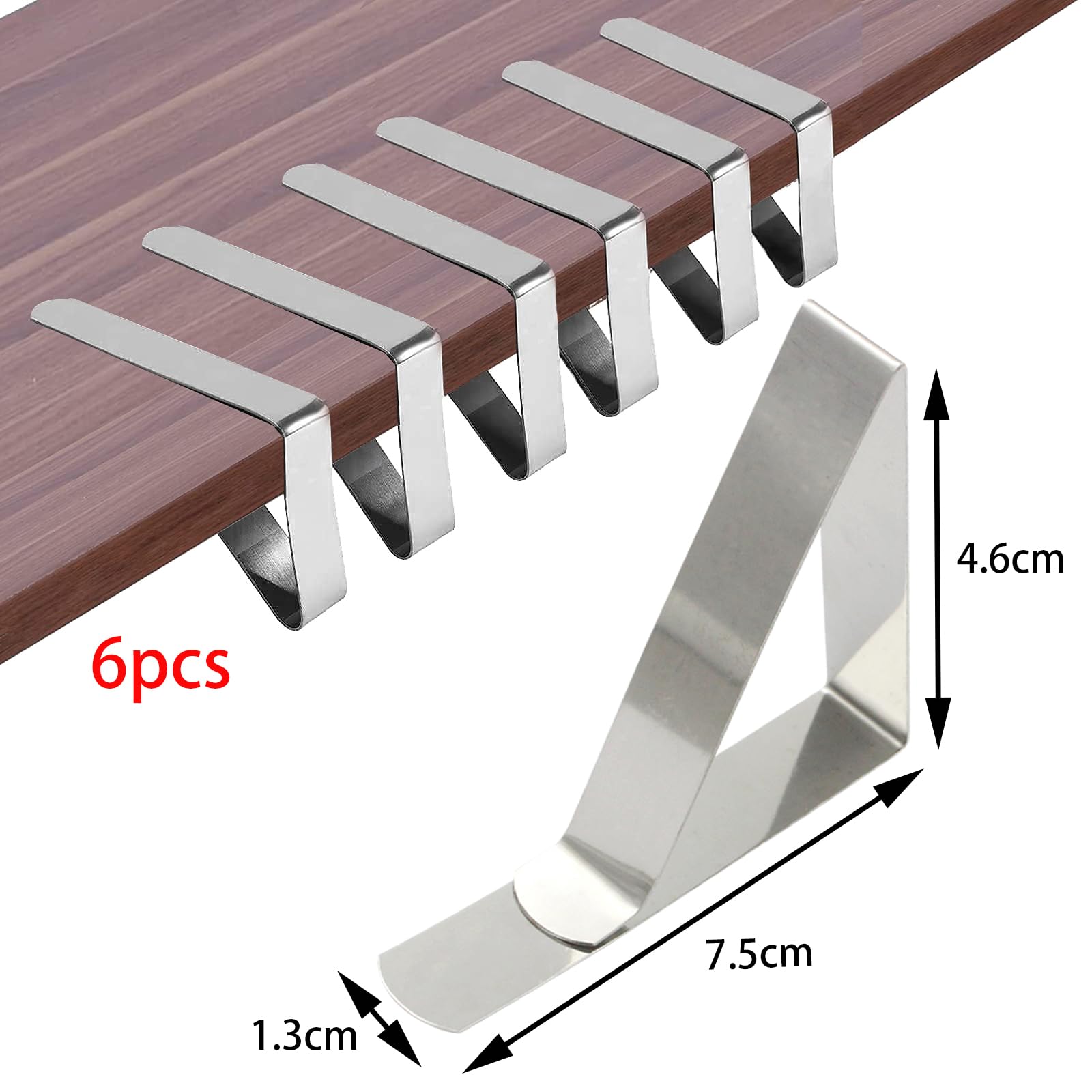 10 Pesi Per Tovaglia Da Esterno - Clip In Metallo Con Marmo, Per Picnic E Feste - Foto 9