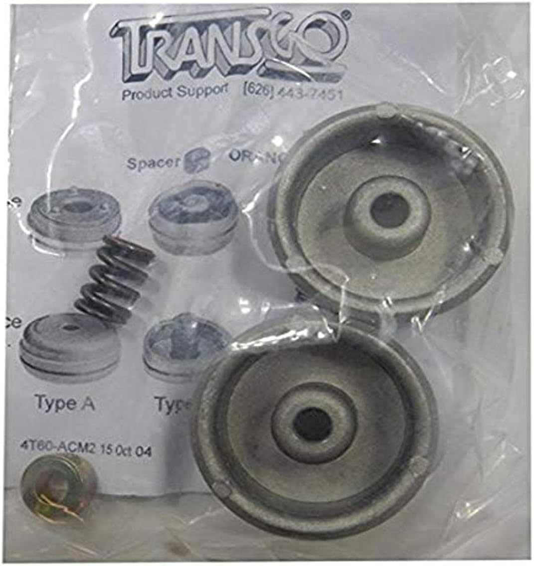 Transmission Parts Direct (4T60-ACM2) Piston Kit, 4T60E 1-2 & 2-3 Accumulator Transgo (1991-Up)