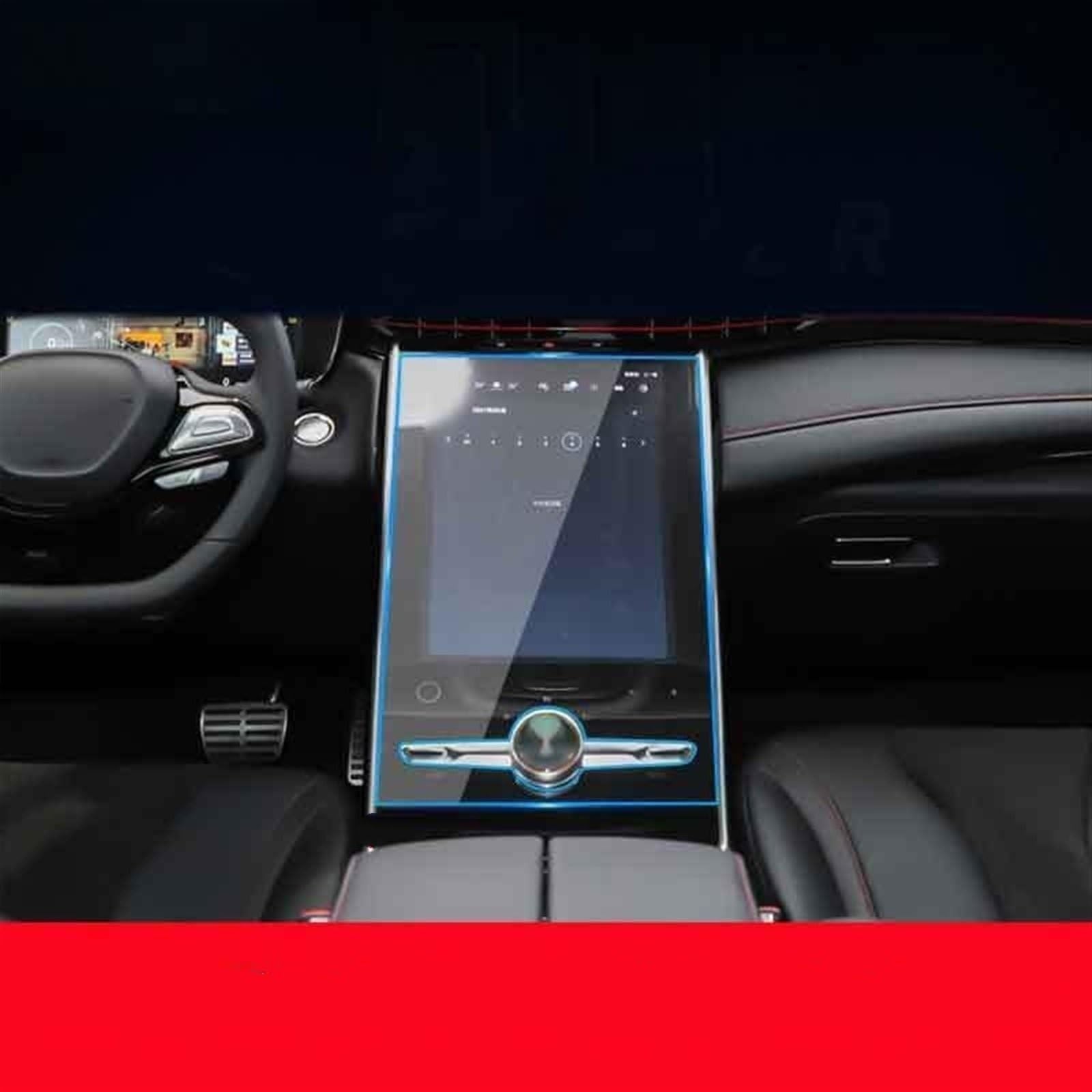 Protezione schermo navigazione Compatibile con MG per Marvel R Electric 2021 2022 Navigazione GPS da 19,4 pollici Schermo in vetro temperato Pellicola protettiva per schermo per auto