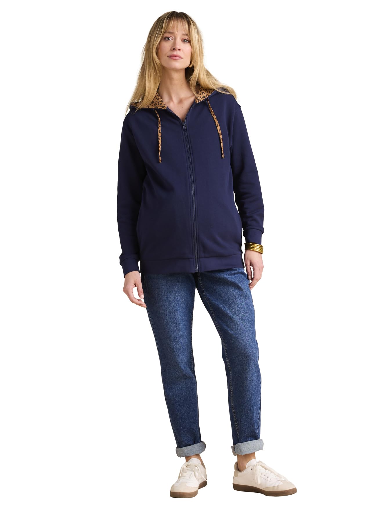 ENVIE DE FRAISE Sweat Zippé Évolutif avec Protège Bébé Coton Bio