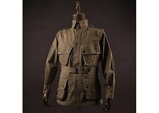 Amazon.com: American 101 Parachute Suit M42 Airborne Jacket