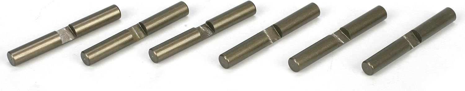 TEAM LOSI RACING Differential Shaft Set Aluminum 6 8B 8T 2.0 TLR3501 Gas Car/Truck Option Parts
