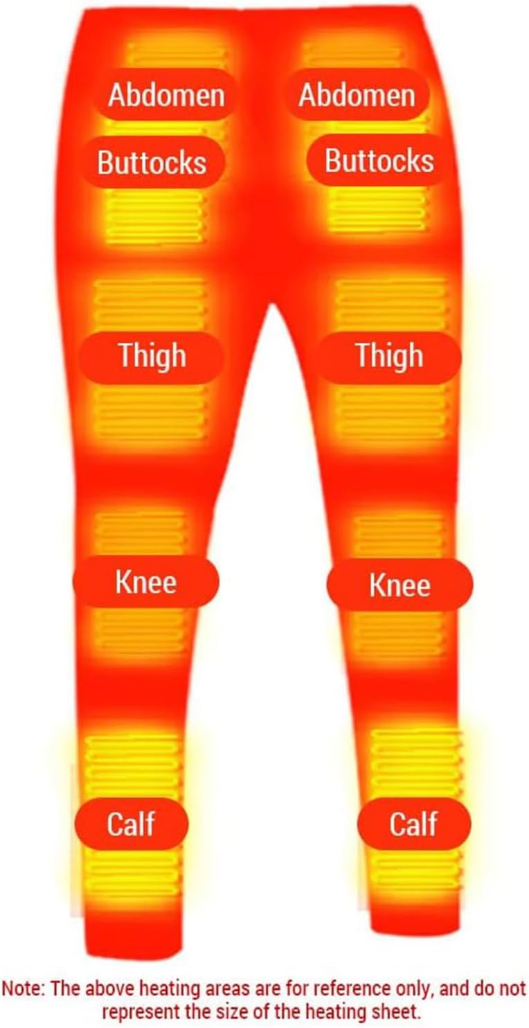 20 Areas Electric Heated Underwear Set for Men Women,Thermal Underwear App Control Warm Shirt and Pants