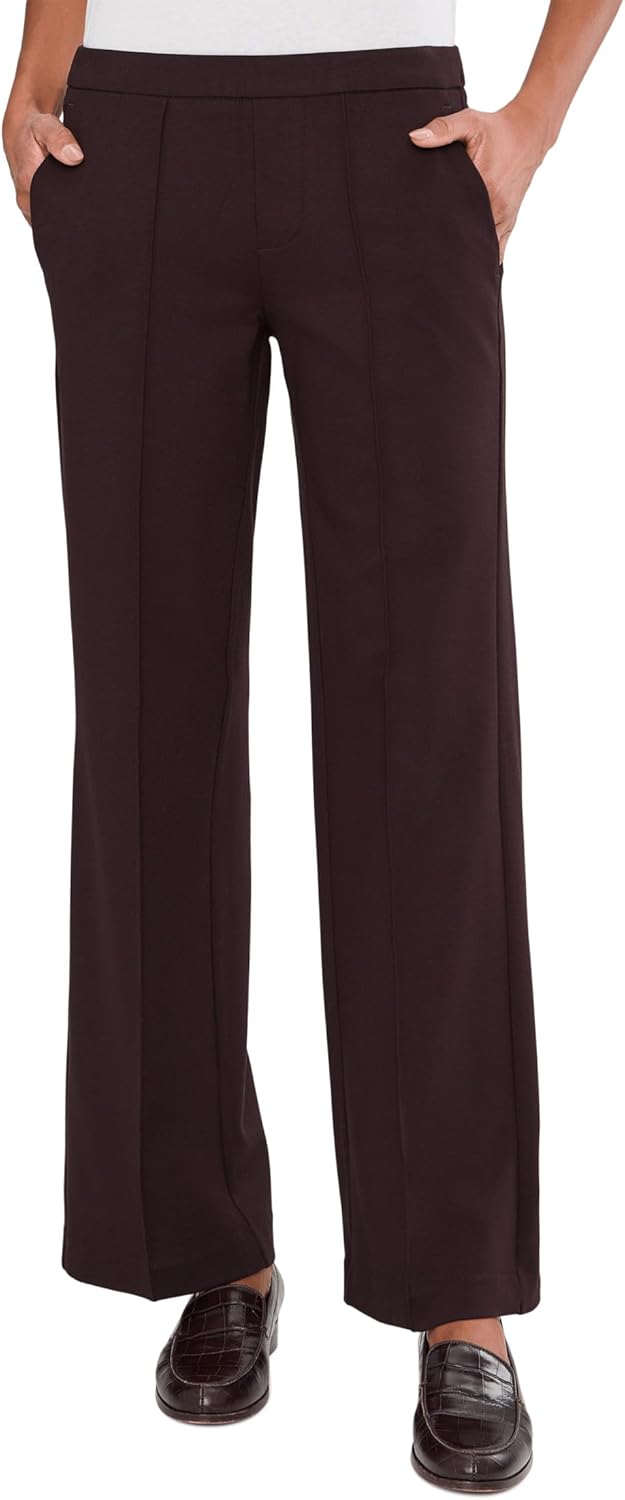 Liverpool Womens Pull-on Wide Leg Trouser 31"