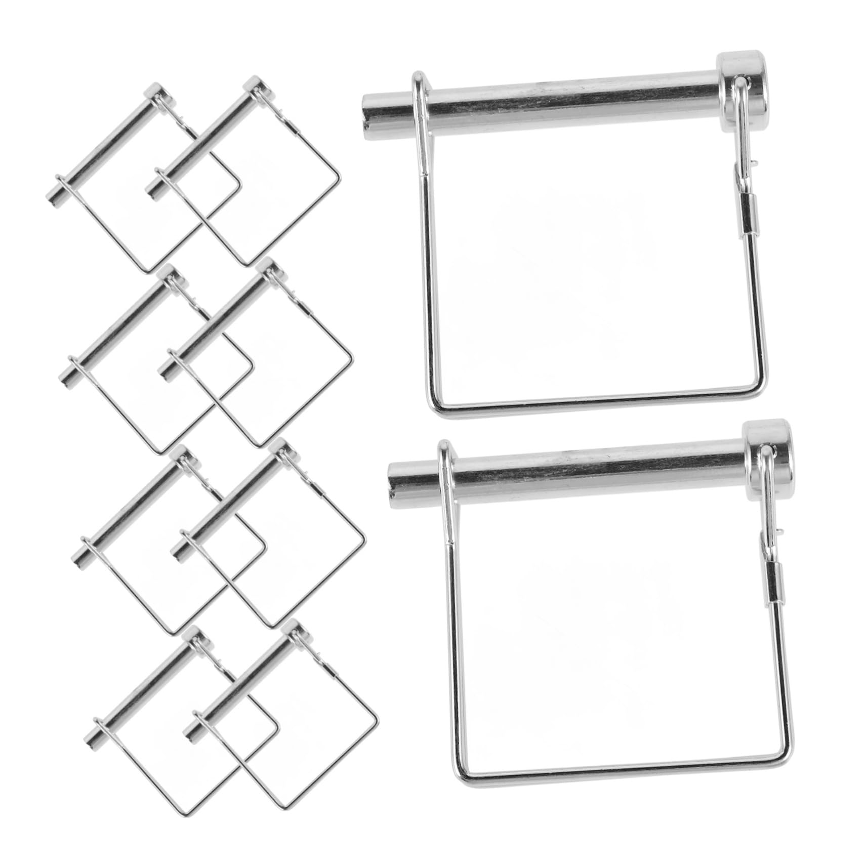 ABOOFAN Pasador De Bloqueo De Enganche De Remolque Pasador De Enganche De Remolque Pasador De Enganche De Servicio Pesado Pasador De Bloqueo De Enganche De Remolque 10 piezas x 4