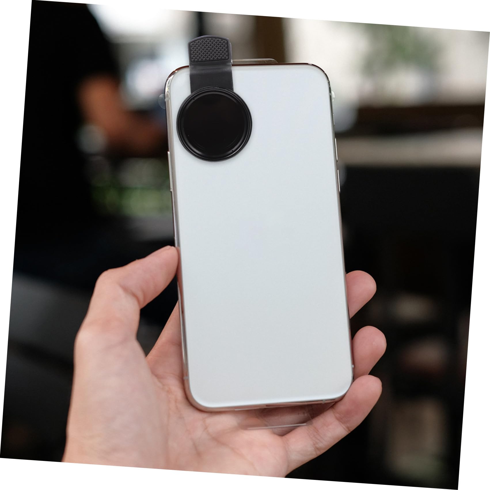 Gatuida 3sätze Universeller Handy-Filter Mit Clip Einstellbarer Graufilter Für Handykameras Für Landschafts Und Bewegungsfotografie Leicht Und Tragbar