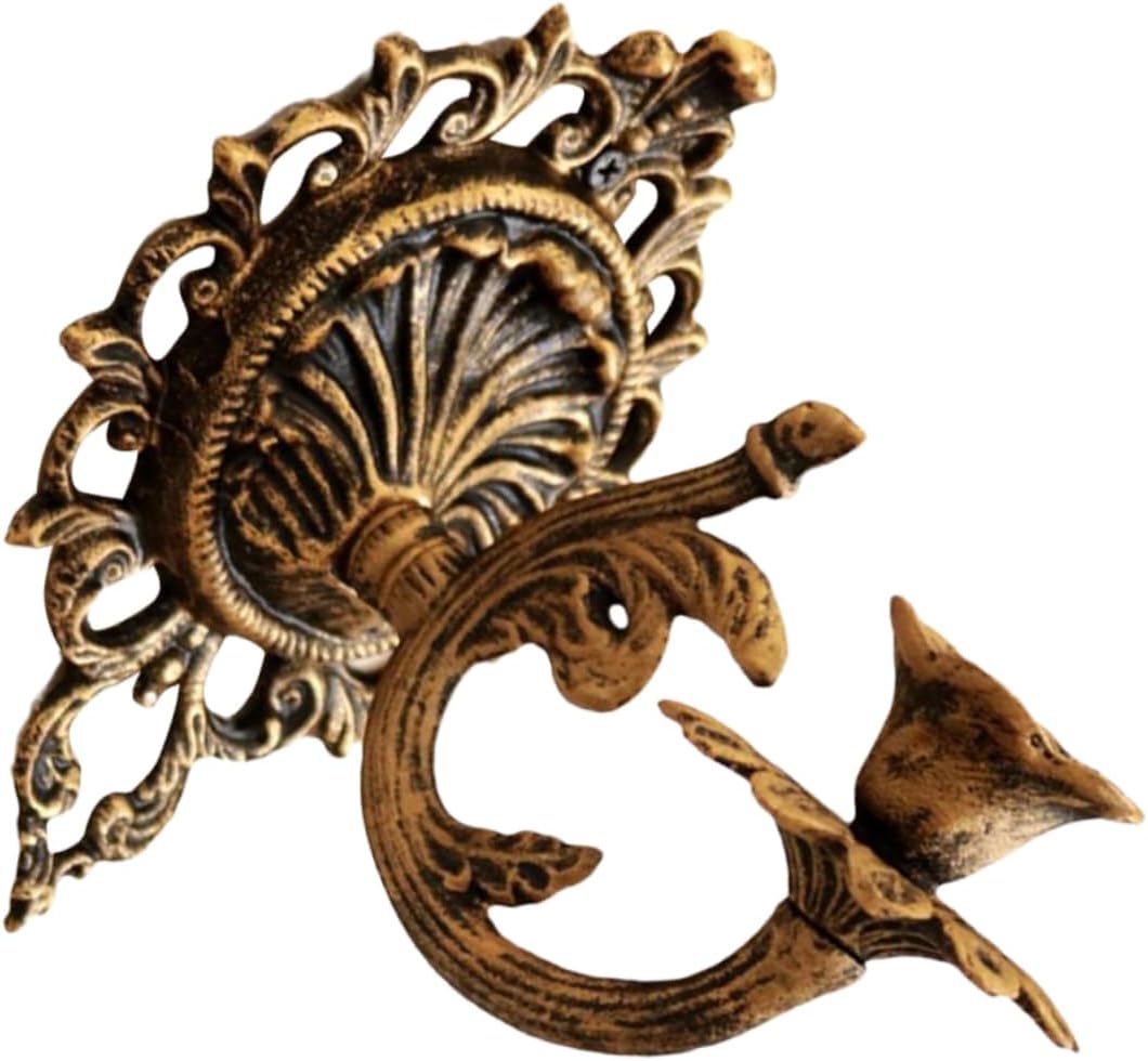 ORFOFE Traditional Cast Iron Wall Sconce Industrial Decorative Candle Mount Vintage Wall Candle Holder