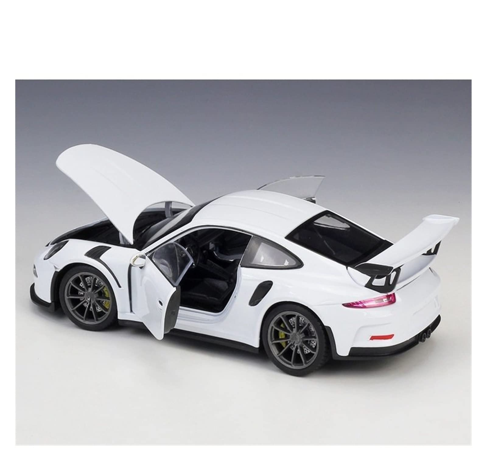 Modelo De Coche De Aleación Fundida A Presión 1:24 para Porsche 911 GT3 RS 2016(Blue)