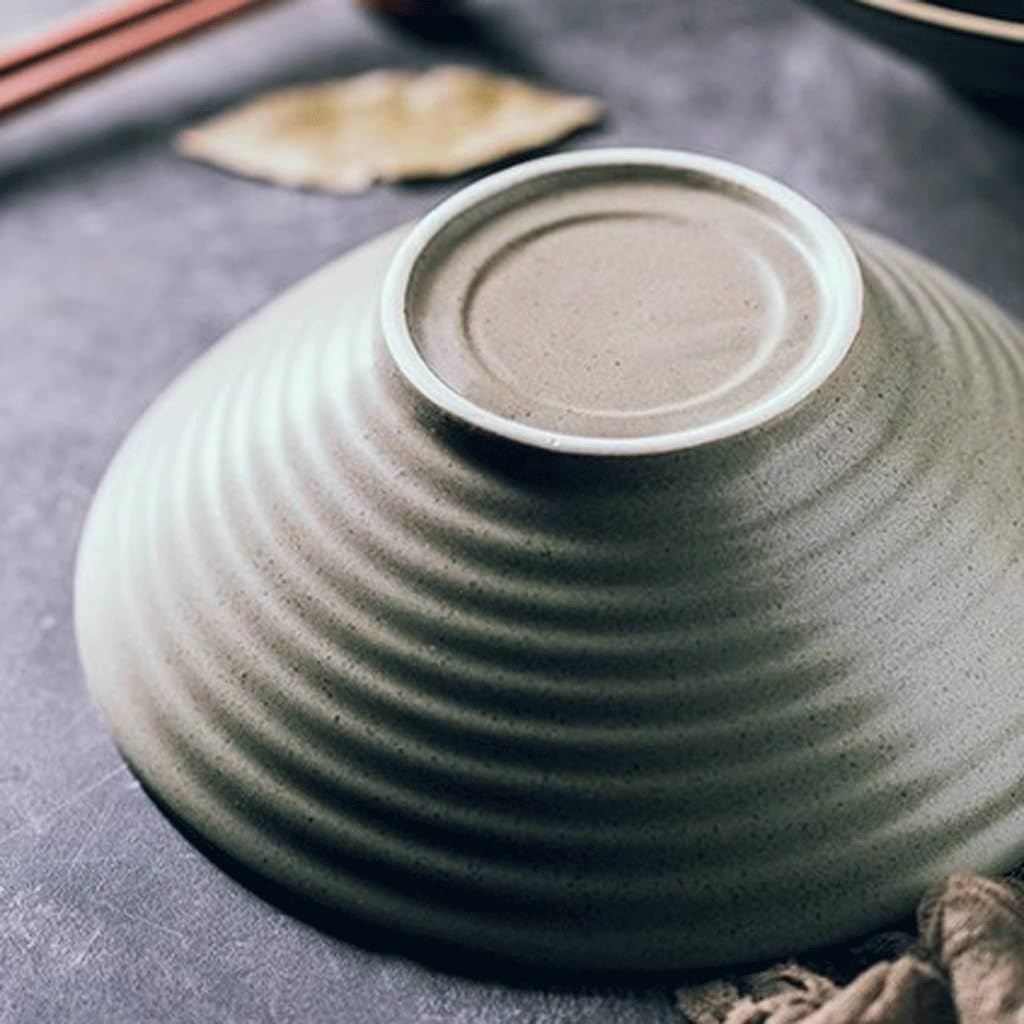 NEBE Ramen Bowl Cuenco De Ramen For Restaurante, Cuencos Y Platos Domésticos De Gran Tamaño, Vajilla, Cuenco De Cerámica, Tazón De Sopa De Fideos Y Carne Cuencos Sopa(1)
