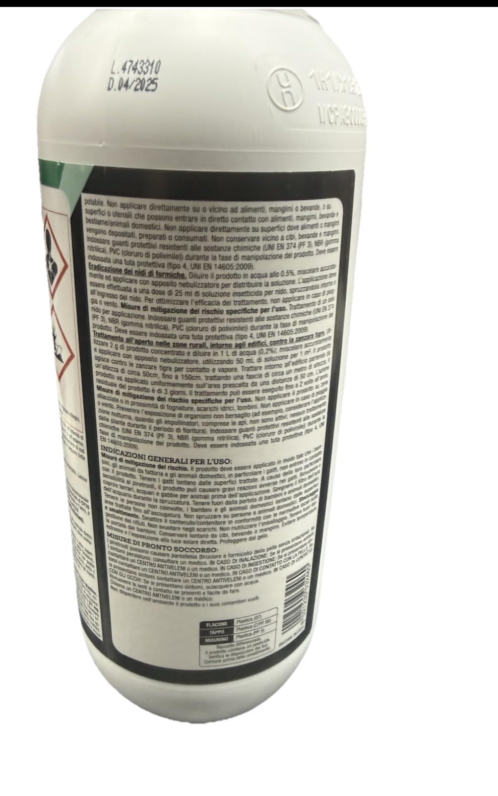 Insetticida concentrato ad ampio spettro d'azione CY 10 conf. da 1 LT AMDGarden