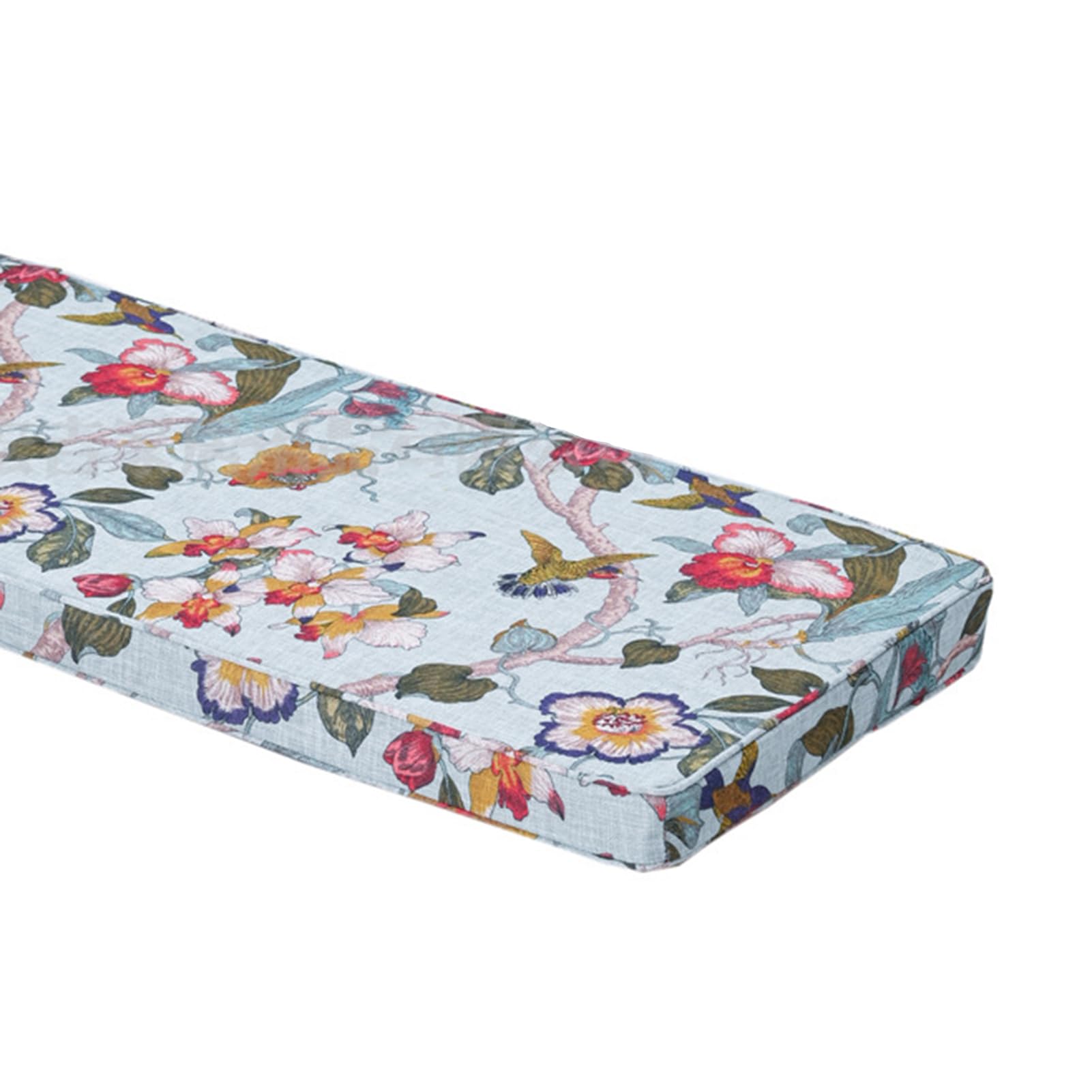Coussin de banc antidérapant en lin 90x30 pour chaise longue, porche et balancelle de jardin